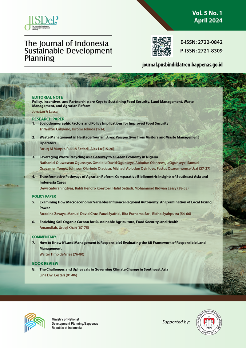 JISDeP Vol 5 No 1 (2024): April 2024