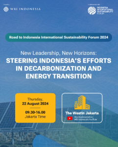Steering Indonesia Efforts in Decarbonization and Energy Transition