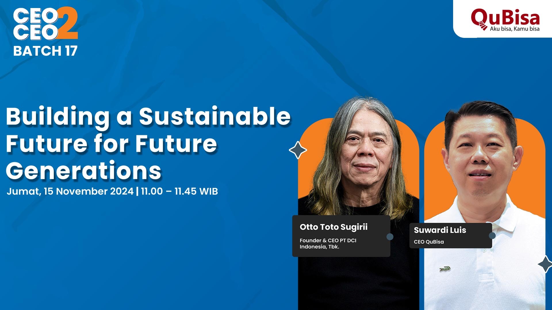 Webinar gratis | building a sustainable future for future generations