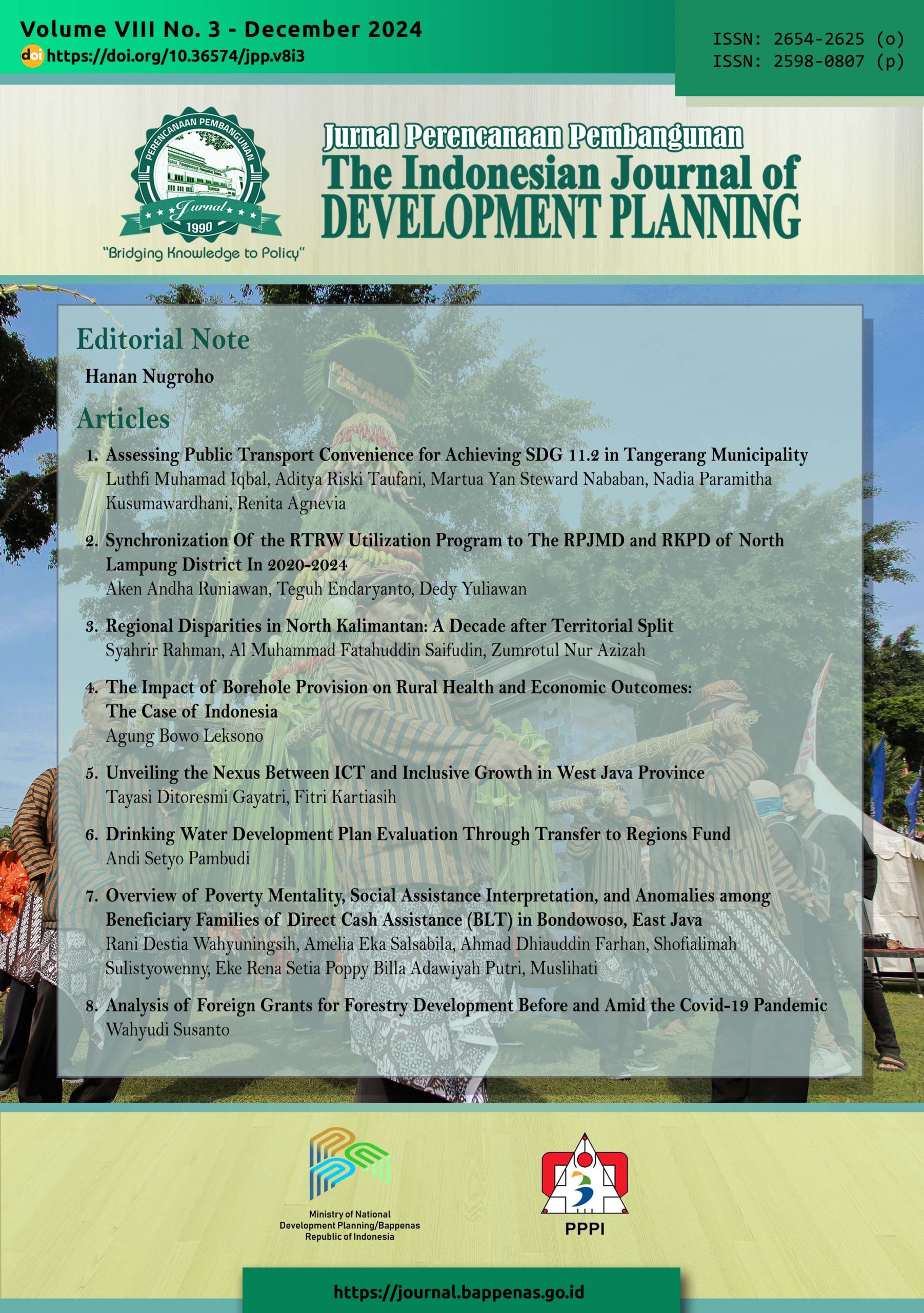 02 Development The Indonesian journal of development planning