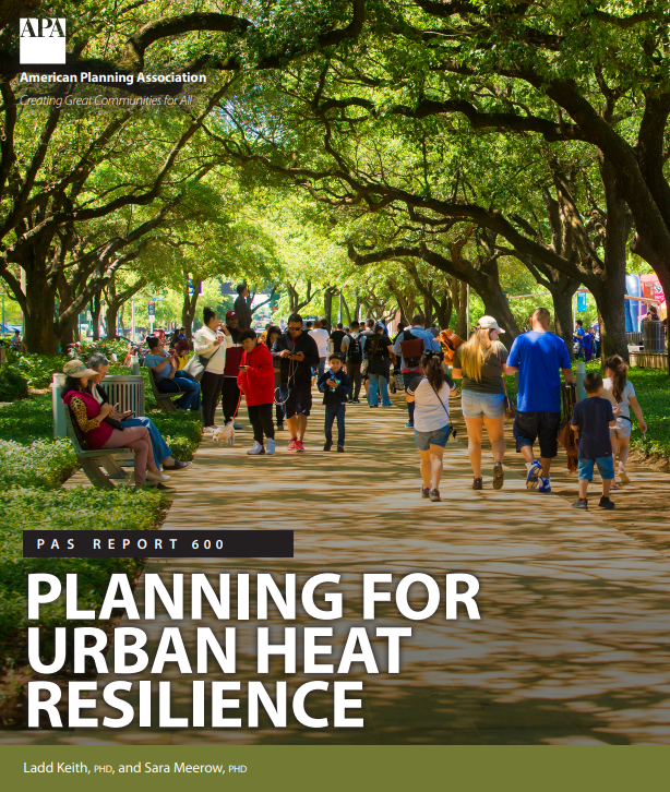Planning for urban heat resilience