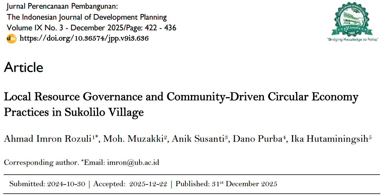 Local Practises Local resource governance and community-driven circular economy ...