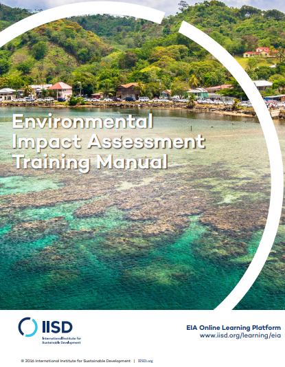 Environmental impact assessment training manual